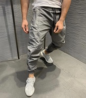 Pantalon de survêtement pour hommes, à faisceau réfléchissant, Hip-hop, lumineux, décontracté, vêtement de sport, vente en gros,