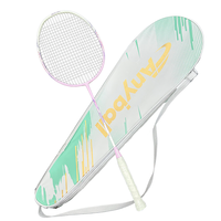 Raquette de badminton Anyball haute performance, manche en carbone, cadre en aluminium, poignée en PU, raquette souple, OEM ODM, durable, légère, de haute qualité