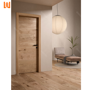 Wanjia thiết kế đơn giản nội thất nhà cửa phòng ngủ cửa gỗ đơn cửa gỗ nội thất - Product Image 2