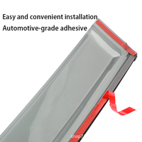 Déflecteurs de vitres latérales en acrylique de 2,5 mm pour BYD Yuan up ATTO 2, pare-pluie, déflecteurs de vent, accessoires extérieurs de voiture