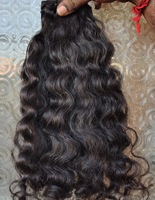 Extensions de cheveux brésiliens bruts 100% naturels, lisses comme des baguettes, en vrac pour tressage, mèches de 16 à 32 pouces, tissage de cheveux à double trame