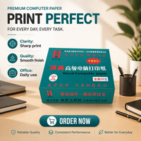 Rollo de Papel Continuo Sin Carbón Personalizado de Fábrica de 241 mm para Impresión Digital