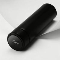 Bouteille d'eau intelligente 500 ml, acier inoxydable 304 de haute qualité, affichage de la température LED, tasse intelligente G020