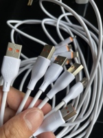 Kabel Micro USB X-FOCUS F23V untuk Android Berkualitas Tinggi 2.4A 1M Kabel Ponsel