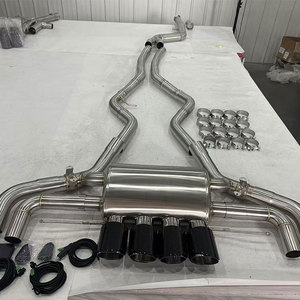 ท่อไอเสีย Cat-Back รุ่น M340i G20 B58 พร้อมปลายท่อแบบ M, ผลิตจากสแตนเลส 304 สำหรับ BMW M340i M440i G20 G22 3.0T - Product Image 4