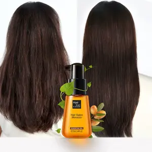 OEM en Stock, tratamiento orgánico natural para el cuidado del cabello para puntas abiertas secas dañadas, aceites esenciales para el cabello 100% puros de Marruecos - Product Image 3