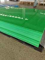 Feuille de plastique HDPE usinable, résistante aux UV, polyéthylène haute densité, plaque HDPE