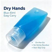 Craie transparente bleue claire 30 ml pour mains sèches, usage unique, portable pour l'escalade, l'haltérophilie, la pole dance