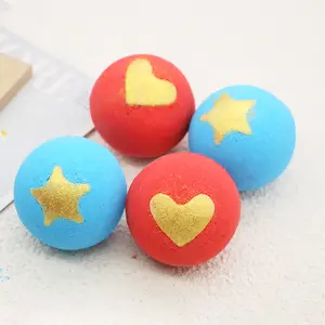 Natural products industrial hydraulic bubble bath salt shower bomb balls fizzi spa shower sale for personal body cleaning