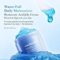 Crème hydratante en gelée à l'acide medicube |   Hydratant Quotidien pour Tous Types de Peau Hydratation Longue Durée avec Multi-Peptides