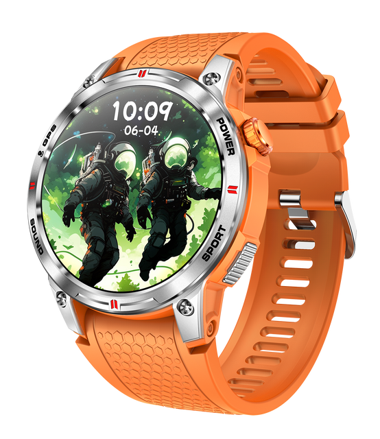 Fashion GPS Men Smart Watches IP68 Waterproof Sports Fitness Watch Luxury 2026 Compass Smart Watch for Men