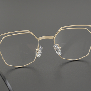 2025 mới đa giác đôi mắt mèo khung hợp thời trang Acetate kính quang học quyền lực phụ nữ ông bà Chất lượng cao mắt mèo quang học - Product Image 6