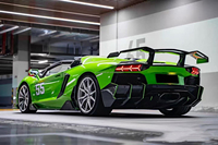Kit carrosserie en fibre de carbone pour Lamborghini LP700, style CMST, haute qualité, pare-chocs, jupes latérales, spoiler, capot moteur
