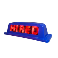 Fixation à crochet latéral unique LED Taxi Top Light Nouvel affichage aérien pour voiture Autres accessoires d'éclairage