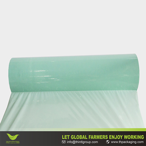 ฟิล์มพันห่อฟางอัลฟัลฟ่าและข้าวโพดแบบหลายชั้นชนิด LLDPE สำหรับโรงงาน ป้องกันออกซิเจนได้ดี ทนทานต่อรังสียูวี พร้อมกาวในตัว - Product Image 1