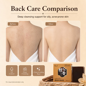 Jabón Artesanal de Sándalo con Aceite Esencial, Limpieza Profunda, Elimina Ácaros, Aclara la Piel, Jabón Corporal, Jabón Facial - Product Image 4