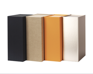 도매 의류 액세서리 선물 상자 소형 블랙 자석 접이식 포장 퍼 의류용 매트 라미네이션 - Product Image 4