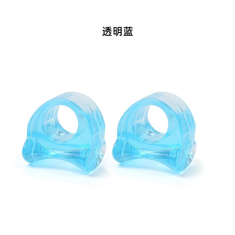 Bleu transparent