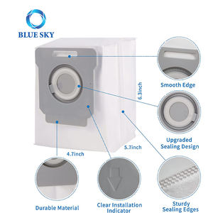 Sacs filtrants anti-poussière non tissés OEM pour Irobots Roombas E5 E6 I7 S9 Robot Aspirateur Pièces Accessoires - Product Image 5