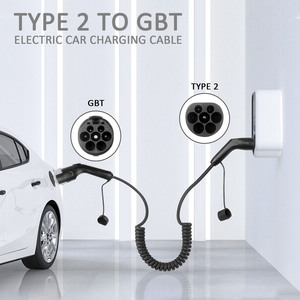 Cable de Carga para Vehículos Eléctricos Tipo 2 a GB/T, 32A 7/22KW, Retardante de Llama UL94-V0, IP65, Cable Flexible de TPU, 5M, 220V/380V, Timeyes - Product Image 6