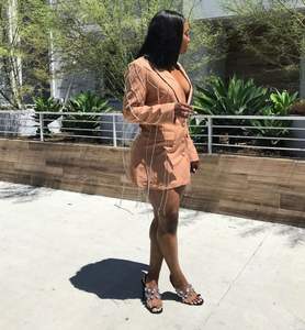 Veste de costume à franges pour femme, haute qualité, tendance - Product Image 4