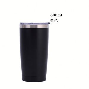 Vaso Térmico para Vehículo de 20 oz con Acabado Mate Resistente a Arañazos, Tapa Hermética, para Senderismo y Camping - Product Image 1