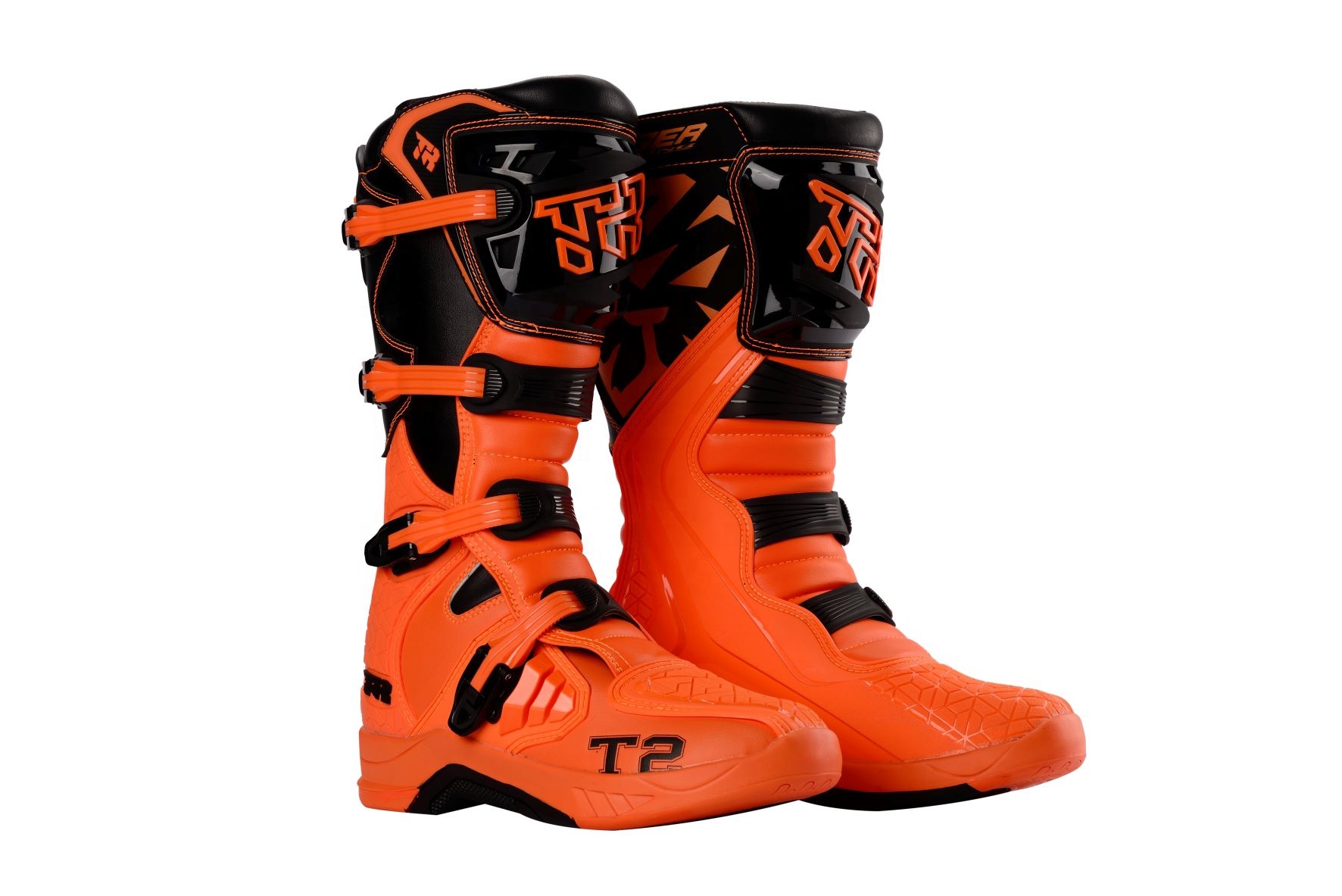 TR Tiger T2 Men's Safety Motorcycle Riding Boots - Knee-High