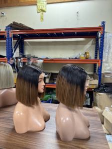 Vietnamese Human Hair Wig Factory 100% Natural Remy Hair Lace Front Wig for Women Wholesale Export - Product Image 4