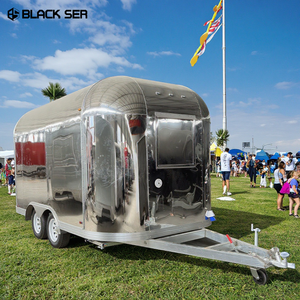 中国制造2025新款定制快餐拖车烧烤拖车食品卡车 - Product Image 2