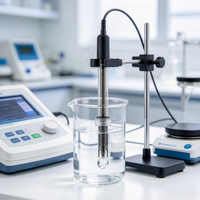 Sonde de pH numérique Betteblue avec précision 0,1 pH pour l'entretien des laboratoires et des piscines, traitement des eaux industrielles