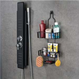 Fabricantes para nuevo estante de almacenamiento de ducha de baño de plástico desechable ecológico transfronterizo para América del Norte - Product Image 6