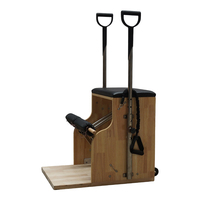 Set Alat Pilates Klasik 5-Piece dari Kayu Oak Tahan Lama untuk Komersial: Reformer, Cadillac, Trapeze Table, Wunda Chair, Ladder Barrel, Spine Box
