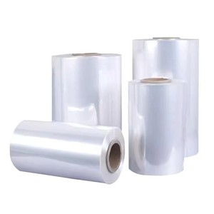 Film rétractable POF PVC PE pour emballage, rouleaux de film plastique rétractable, tube tunnel pour l'emballage de bouteilles d'eau et de boissons - Product Image 6