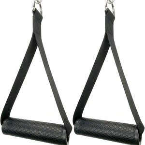 Poignées de traction Junhua pour bandes de résistance, poignées en caoutchouc, équipement de fitness, accessoire de corde de tension - Product Image 1