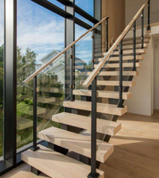 Système de garde-corps à câbles en acier inoxydable 304 moderne pour escaliers intérieurs, villas, hôtels, balcons – Résistant à l'eau et à la rouille