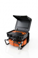 Caméra d'inspection des égouts AMJ Drain Eye-R13-Max 360 degrés HD, étanche IP68, portable, pour la détection de tuyaux