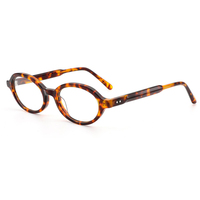 Montures de lunettes Higo en acétate écaille de tortue, monture intégrale, forme ovale classique, unisexe, lunettes de lecture tendance XB2171
