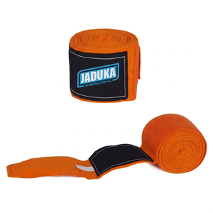 Bandages de boxe personnalisés avec logo imprimé, camouflage, élastiques, bandages de boxe MMA en coton pour l'entraînement, équipement sportif - Product Image 5