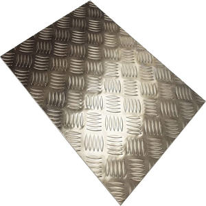 천공 된 알루미늄 체크 무늬 플레이트 장식 벽 클래딩 환기 패널 사용자 정의 크기 알루미늄 체크 무늬 시트 - Product Image 3