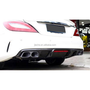 Lame de pare-choc arrière en Fiber de carbone pour Benz CLS Class W218 CLS260 350 <span class=keywords><strong>400</strong></span> 500 550 CLS63 AMG Sport 2012-2017 - Product Image 3