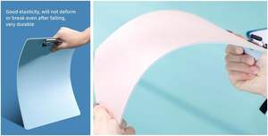 Portablocco di Buona Qualità con Portapenne, Cartella Pieghevole in Plastica, Portablocco per Infermieri, Forniture per Ufficio - Product Image 6