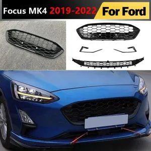 Front <b>Grille</b> <b>for</b> 2019 2020 2021 2022 Honeycomb Front Center Upper Grid <b>Mesh</b> Facelift Replace Body Kits - Product Image 1