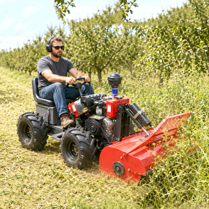 Trinciaerba Multifunzione Semovente Elettrico/Diesel con Testa Falciante a Disco per Fattoria - Product Image 5