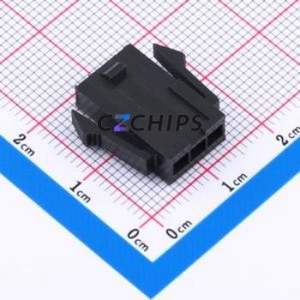 XD-43640-3EY Housing (Wire-to-Board / Wire-to-Wire) P=3mm Connector ( Jack Structure: 1x3P )( Pitch: 3mm )( Row Spacing: 3mm ) - Product Image 1