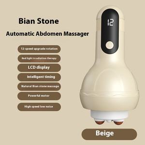 Terapi Moxibustion elektrik panas, pemijat lemak genggam pijat perut bergetar - Product Image 6