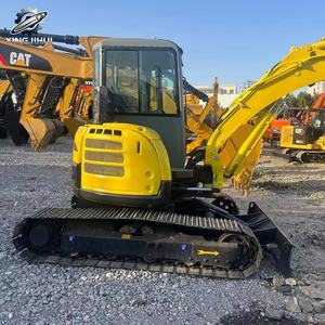 Excavadora de cadenas mini Yanmar55 usada, 5.3 toneladas, cucharón de 0.2m³, marca original japonesa, excavadora de construcción de tamaño pequeño, pocas horas de uso. - Product Image 6