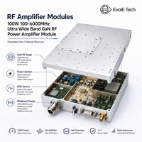 Module amplificateur de puissance RF large bande GaN EVA1006000-100 100-6000MHz/100W
