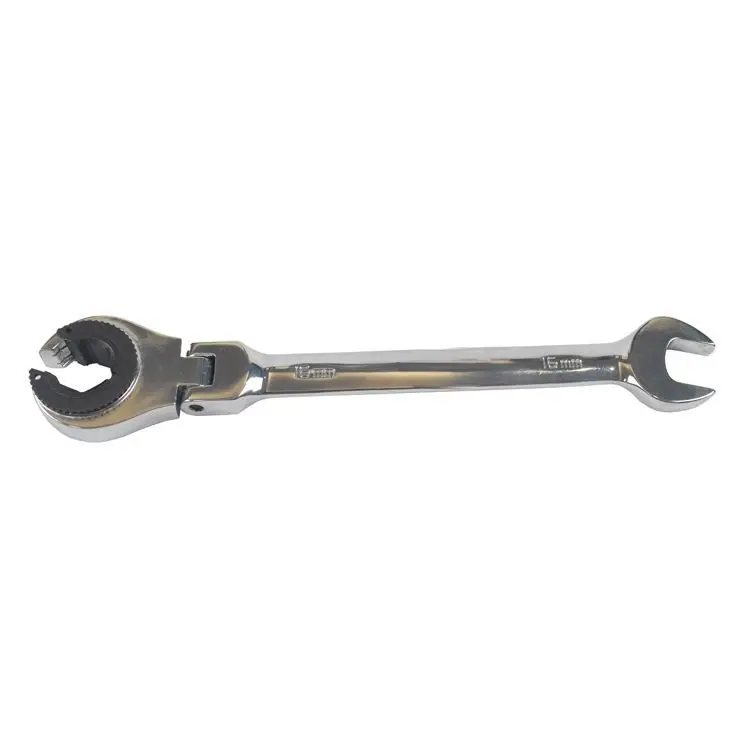 Labor-saving ratchet combination wrench polished adjustable head wrench