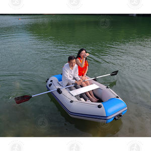 قارب تجديف قابل للنفخ 3 أشخاص من كلوريد البولي فينيل قارب كاياك جي حرفة صيد قوارب شراعية - Product Image 6