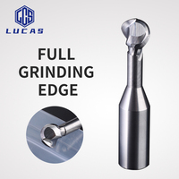 Fraise à arc en carbure de tungstène revêtement AlTin 2 cannelures 55HRC CNC Machine personnalisable ODM/OEM